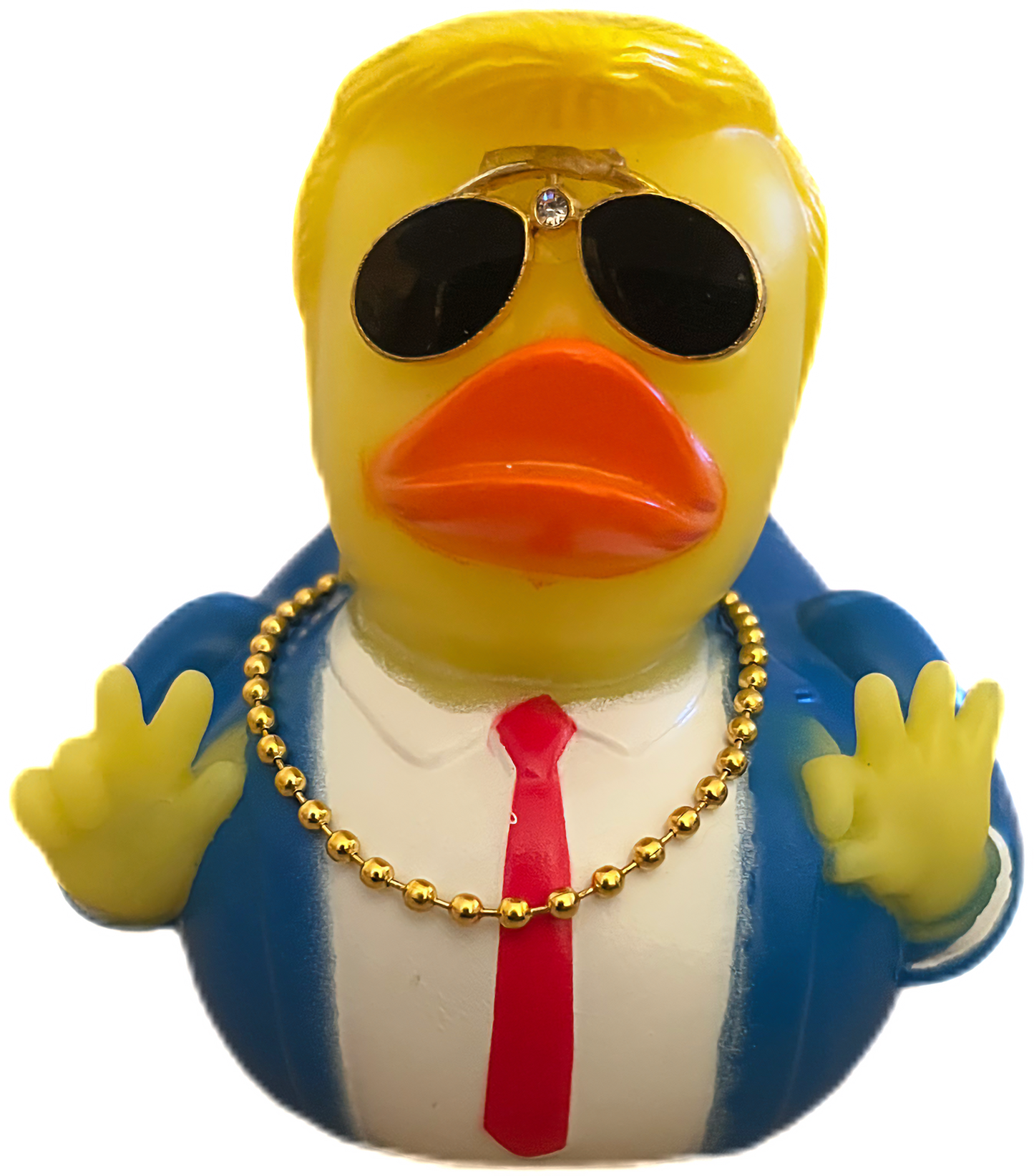 Quack Trump political parody rubberduck funny bathtoy forcollectors front